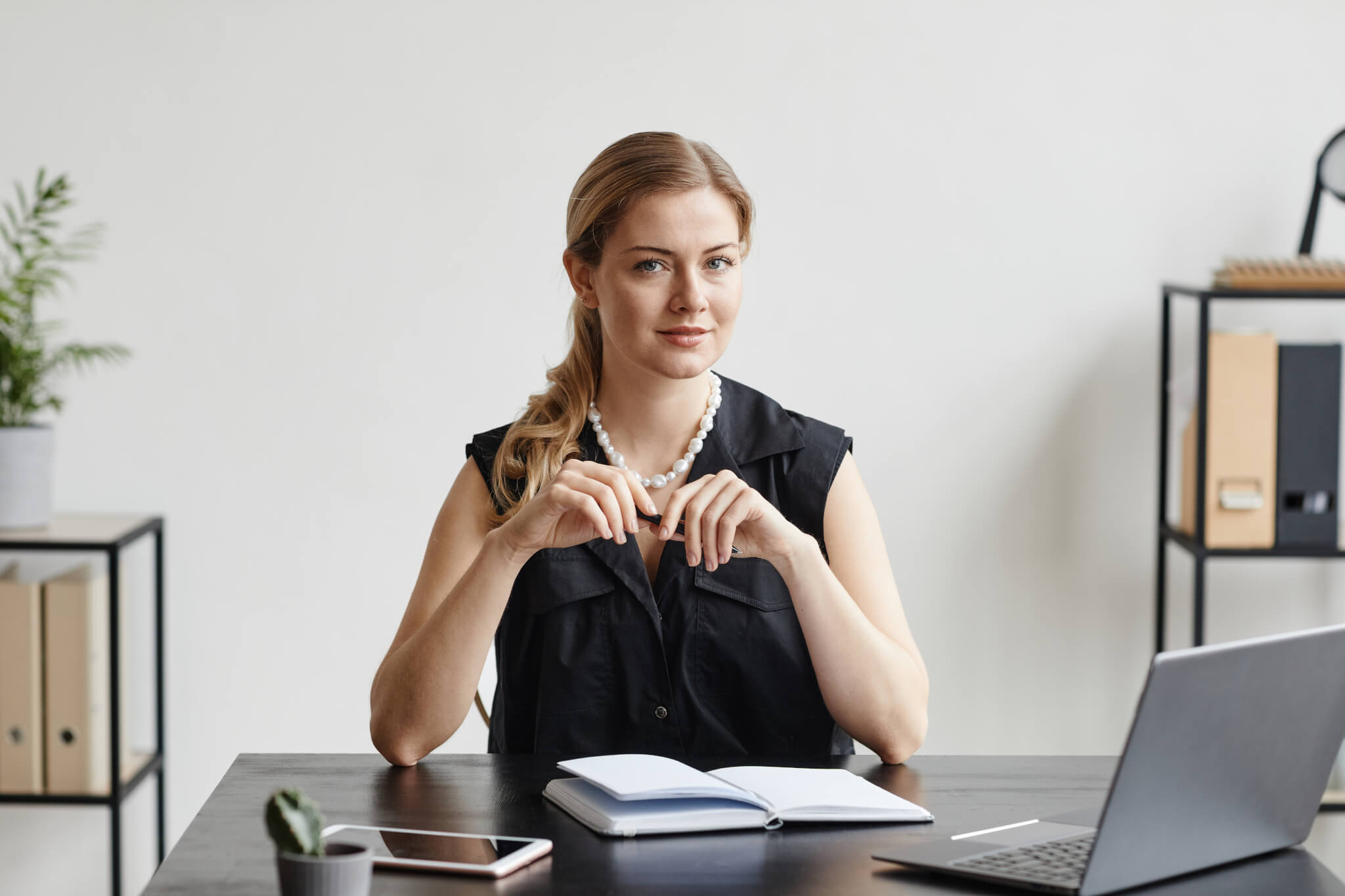 Portrait of Confident Woman CEO